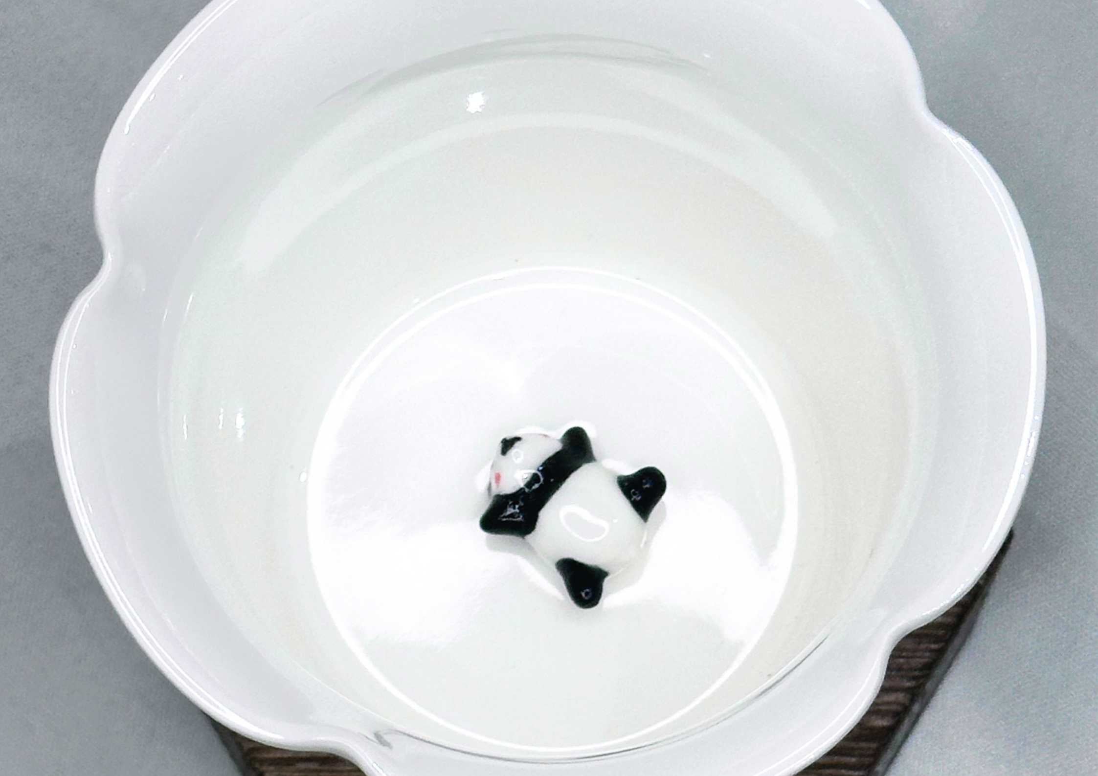 Panda teacup #7