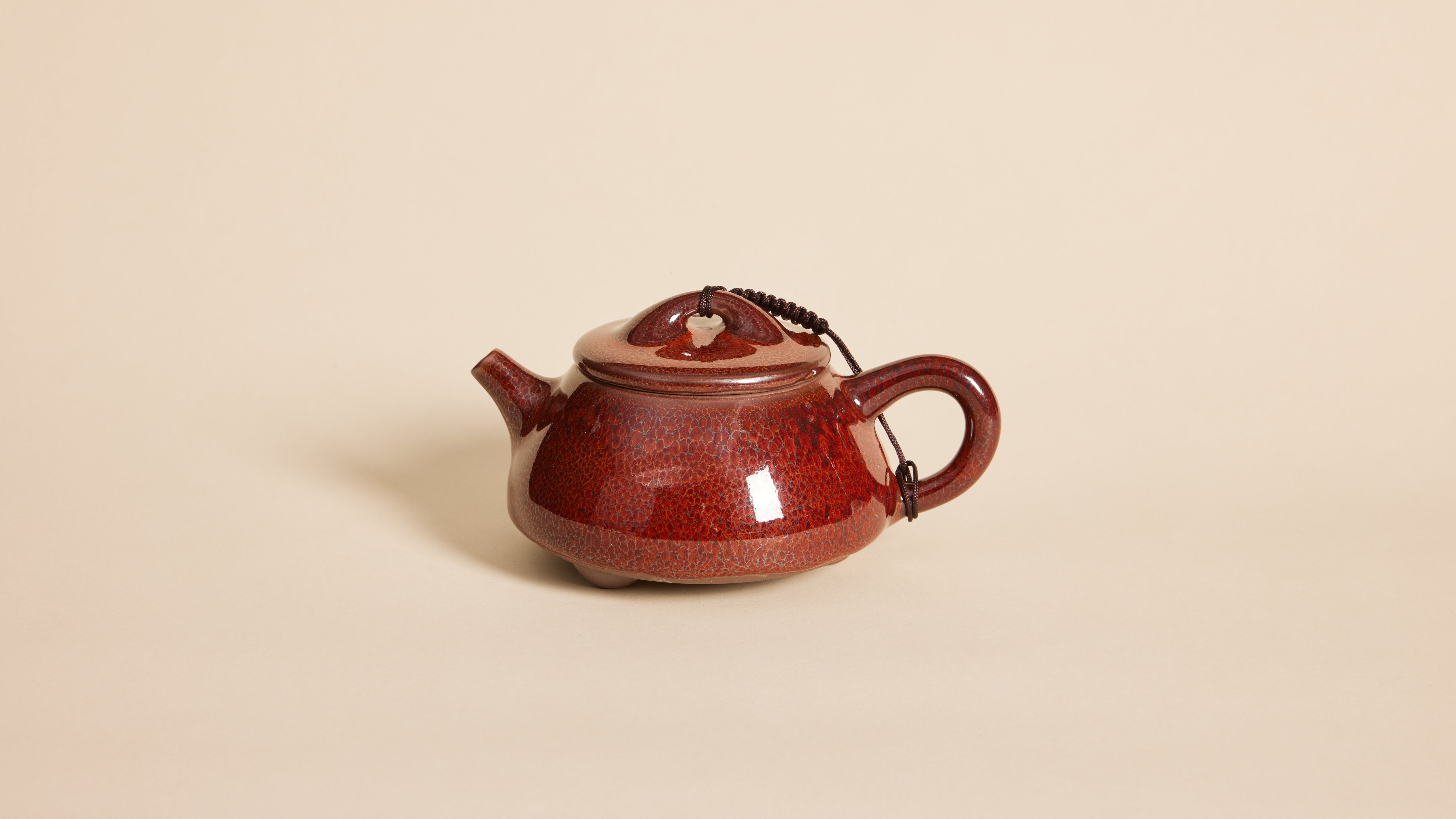 Partridge Teapot Red