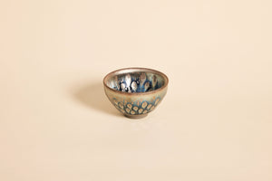 Side view of Tadpole handmade Jianzhan tea cup for Gongfu tea